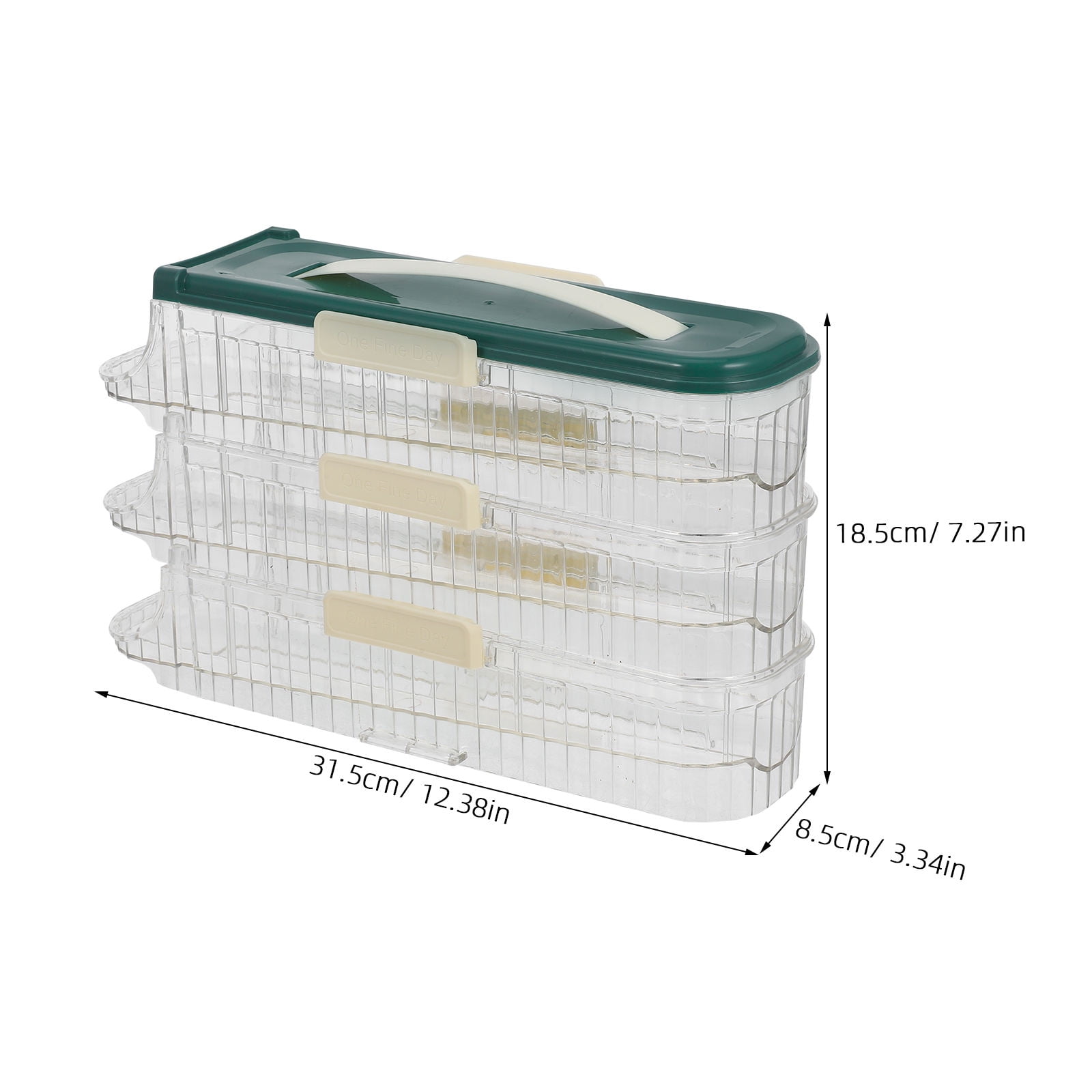 LABSERRON Egg Dispenser 1Set Green Plastic Rolling Egg Organizer For Eggs Fridge Egg Holder Refrigerator