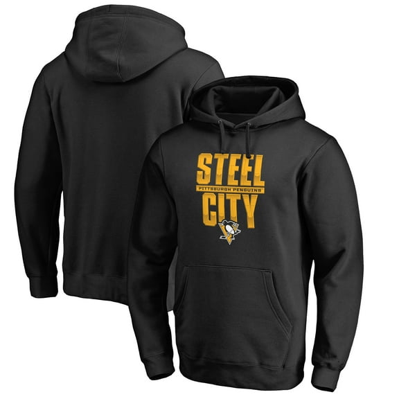 Men's Black Pittsburgh Penguins Hometown Collection Hoodie
