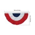 thumbnail image 2 of RKSTN A Banner Fan-Shaped Flag Flag Independence Day Flag, 2 of 4