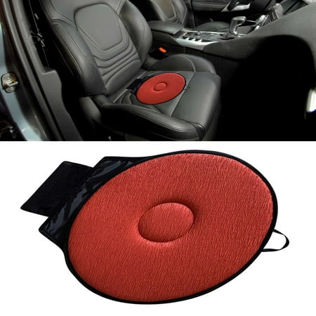 

Sunhillsgrace Car Interior Accessories Swivel Seat Cushion 360 Degreess Pivots Disc Easy Transfer Seat Cushion Portable Swivel Car Seat Anti Slip Car Mat Protector Pregnant Elderly