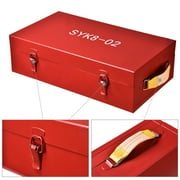 Yescom 1/2 to 2 Hydraulic Knockout Punch Set 10-Ton 6-Die Electrical Conduit Hole Punch Driver Kit - Red