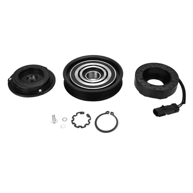 Compressor Clutch Pulley Coil,AC A/C Compressor Clutch AC Compressor Clutch Assembly Compressor Clutch Assembly Reliable and Durable