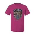 thumbnail image 2 of Wild Bobby, 1983 Vintage Distressed Ford Motors Legendary Power Cars and Trucks Men's Graphic T-Shirt, Fuschia, 4XL, 2 of 3