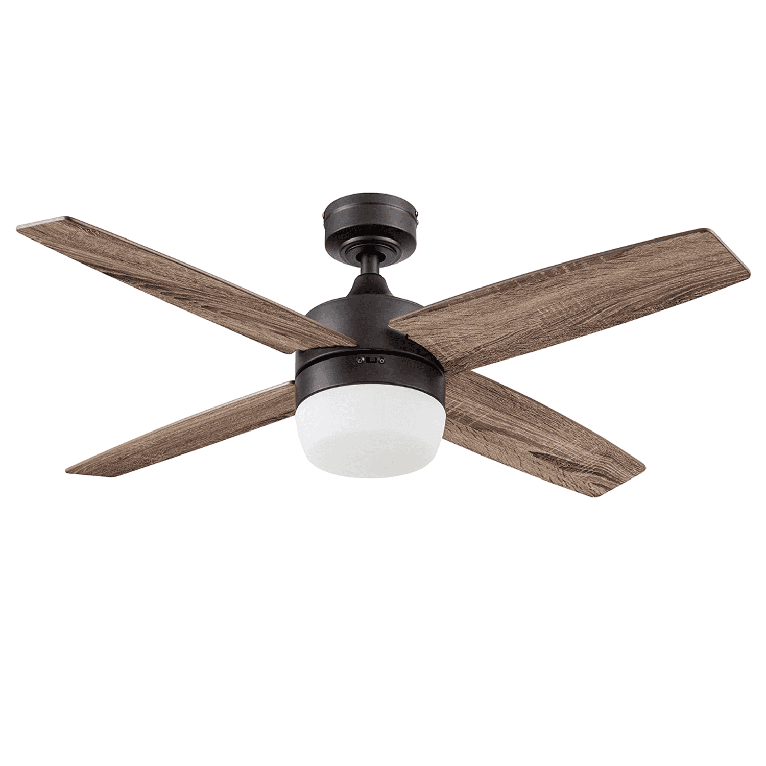 Prominence Home 44" Atlas Espresso Remote Control Ceiling Fan, 4 Blades