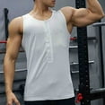 thumbnail image 2 of Mens Compression Tank Top Qiggri Men's Summer Casual Sleeveless Fitness And Sports Comfortable Round-Neck Tank Athletic Tank Top, 2 of 8