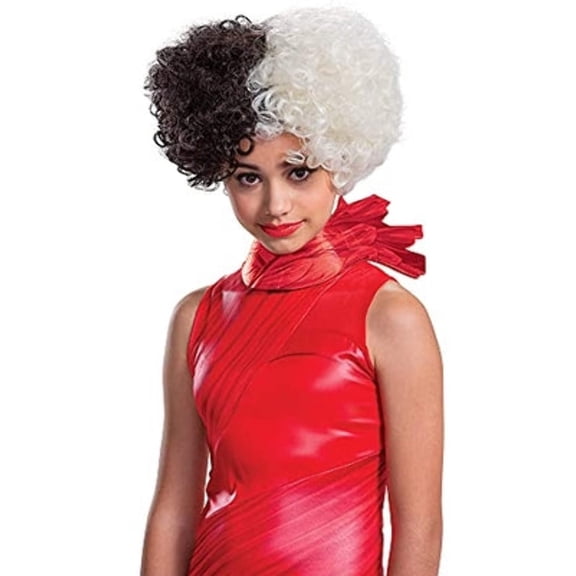Disney Cruella Child Costume Wig | One Size