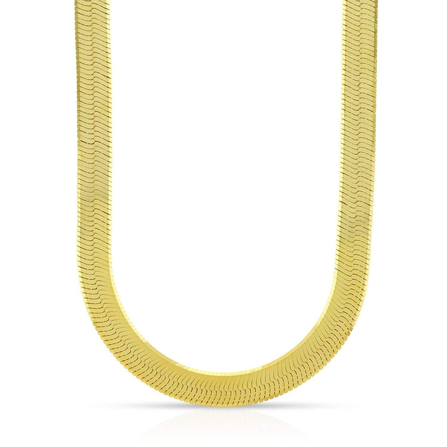 Next Level Jewelry - 14K Yellow Gold 6MM Imperial Herringbone Chain