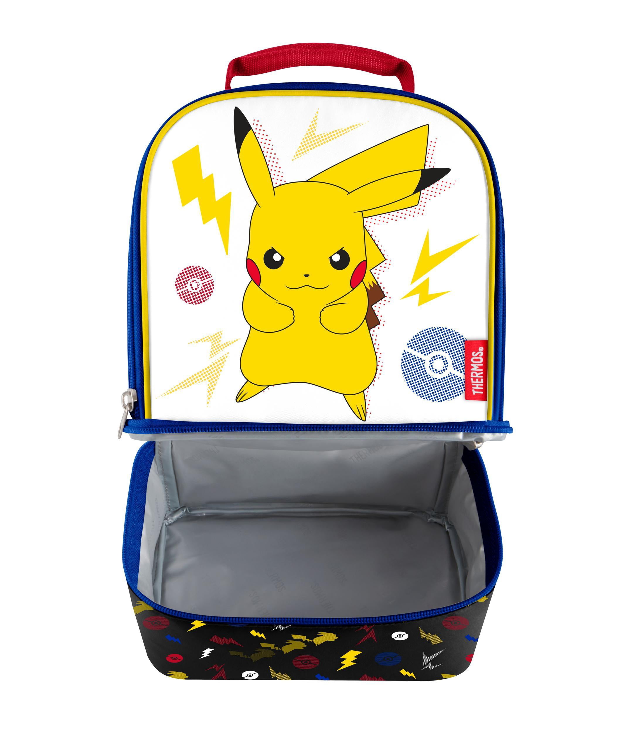 Thermos Pokemon Dual Compartment Lunch Bag with Foam Insulation