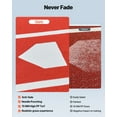 thumbnail image 3 of VEVOR Tapis de Frappe de Baseball 10 X 3,8 Pi Tapis de Cage pour Frapper de Softball Entraînement Extérieur Rouge, 3 of 9