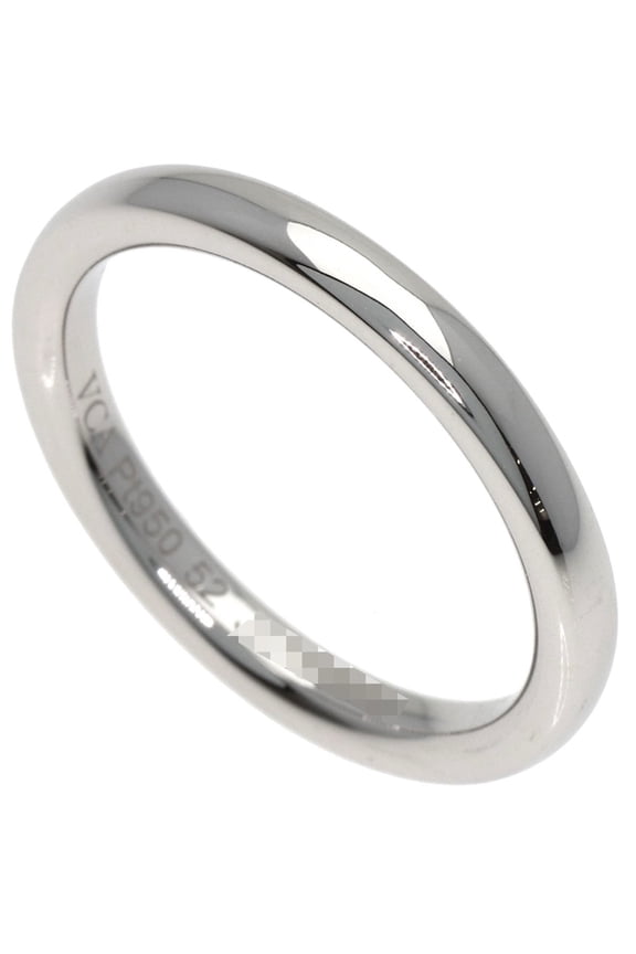 Pre-Owned Van Cleef & Arpels Tendrement #52 Ring, Platinum PT950, Women's.