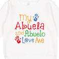 thumbnail image 3 of Inktastic My Abuela and Abuelo Love Me Toddler Sweatshirt, 3 of 4