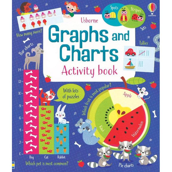 Pre-Owned Graphs and Charts Activity Book, 9780794548858, 0794548857, Paperback,