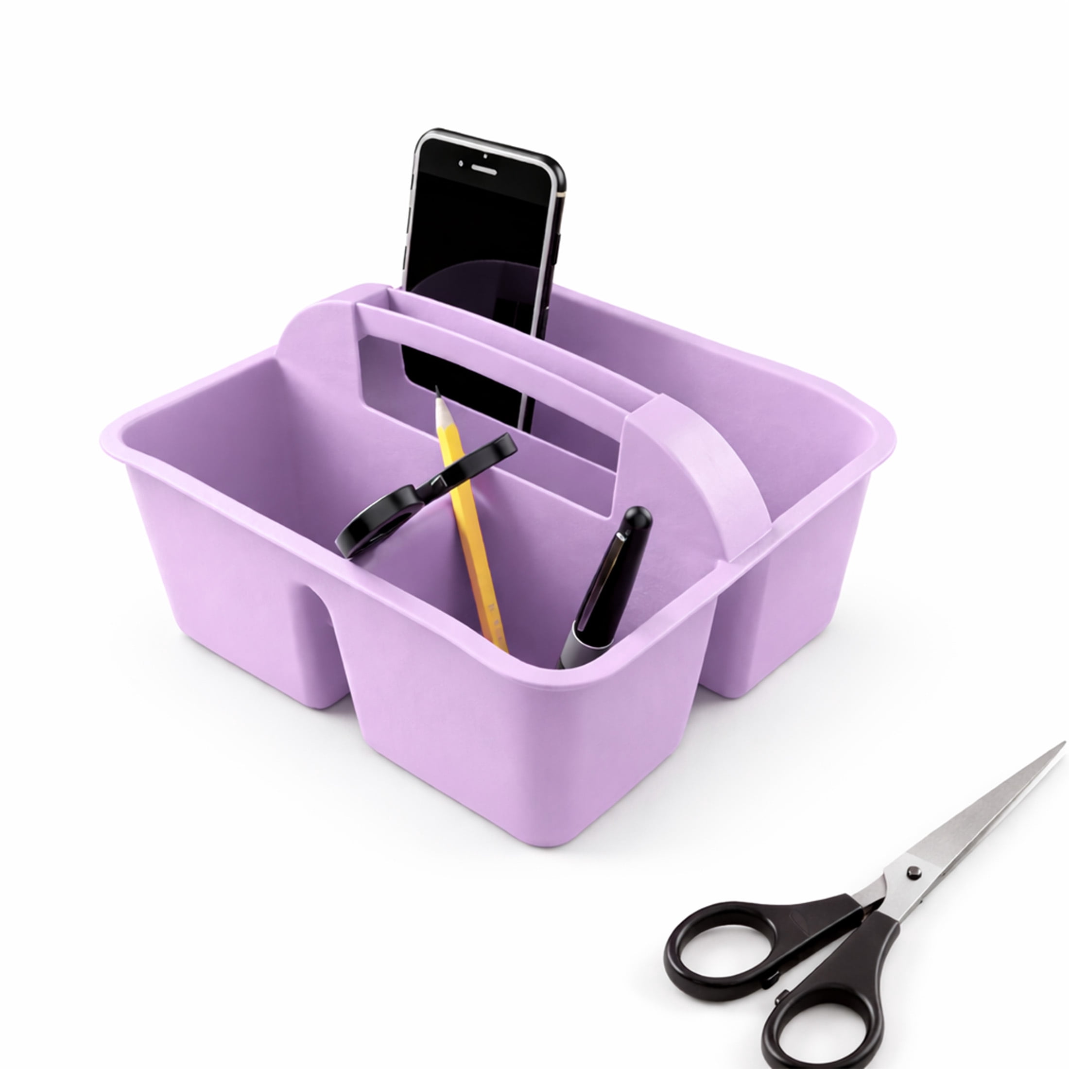 Pen+Gear Caddy, 8.75 x 7.68 x 4.44 in, Lavender Sunrise, 8-Pack