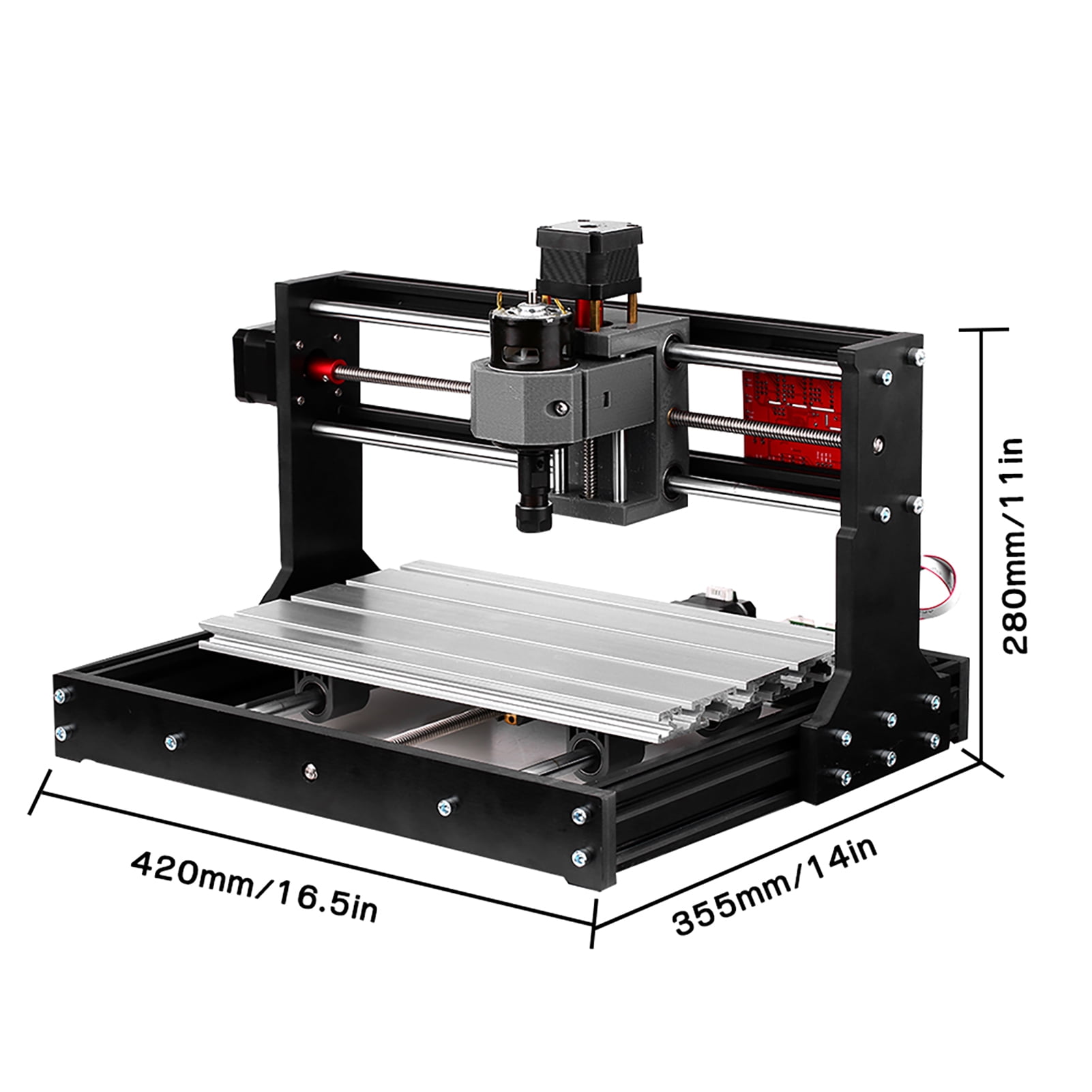 Machine CNC 30x18 PRO Engraving Machine Kit GRBL Control Mini Engraver With ER11 Spindle Chuck For Plastic Wood Acrylic