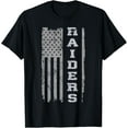 thumbnail image 1 of Raiders Name Usa Flag Gift Men Camiseta de manga corta, 1 of 7