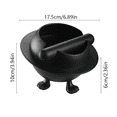 thumbnail image 4 of Kearding Contenedores de café de acero inoxidable, posos de negros, ahorro de espacio integrado con botes de basura de Base plana inclinada para Juegos de servir café y té Estrella Kearding HA011215-01, 4 of 6