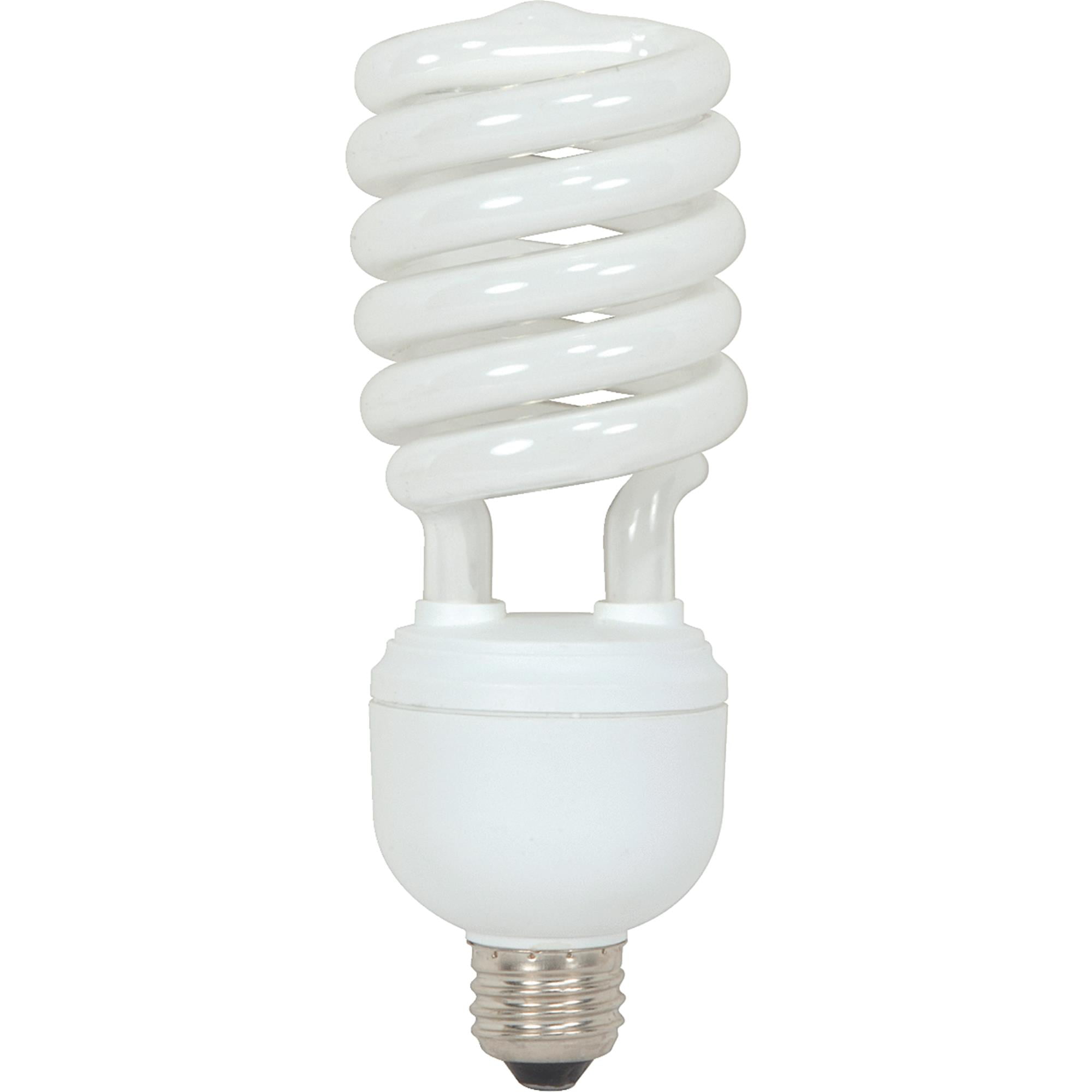 New 42 Watt Fluorescent CFL Spiral Light Bulb 2700K Warm White = 150/W