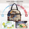 thumbnail image 5 of Sigee Eagle With USA Flags for Reusable Lunch Box for Men/Women for Work, Office, Picnic - Spacious, Lightweight, and Easy to Clean, 5 of 5