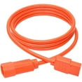 thumbnail image 2 of Eaton Tripp Lite Series PDU Power Cord, C13 to C14 - 10A, 250V, 18 AWG, 6 ft. (1.83 m), Orange - Power extension cable - IEC 60320 C14 to power IEC 60320 C13 - AC 100-250 V - 10 A - 6 ft - orange, 2 of 5