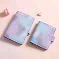 thumbnail image 2 of Fanshiluo Saving Wallet Binder,6 Ring Binder,Cash Binder Notebook Planner,Money Organizer Folder For Work And Travel, 2 of 5