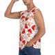 thumbnail image 3 of Fotbe Cute Mushroom Men's Camiseta sin Mangas Estampada para Hombres, Playera Casual para Gimnasio, Entrenamiento, Playa-Small, 3 of 7