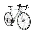 thumbnail image 1 of VEVOR Road Bike Racing Bicycle 700C Shimano 21 Speeds Carbon Steel Frame Caliper Brake, 1 of 9
