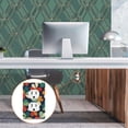 thumbnail image 6 of Yayeee Duplex Wall Plate 1-Gang 4.5"x2.7" Home Receptacle Light Switch Decorative Outlet Cover, Green Clover Pattern, 6 of 7