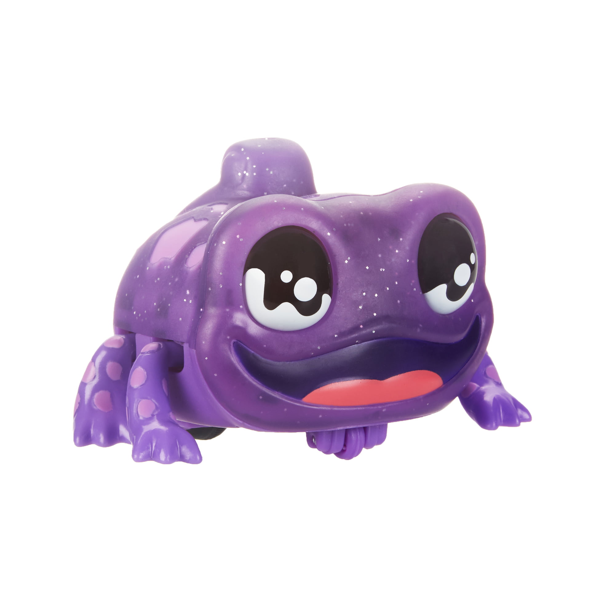 Purple Frizz; Voice-Activated Frog Pet Toy Animal Details about   Yellies 