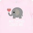 thumbnail image 4 of Inktastic Nana Loves Me for Grandkids Boys or Girls Baby T-Shirt, 4 of 5