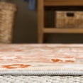 thumbnail image 5 of SAFAVIEH Martha Stewart Nathan Floral Machine Washable Area Rug, Rust/Beige, 9' x 12', 5 of 11