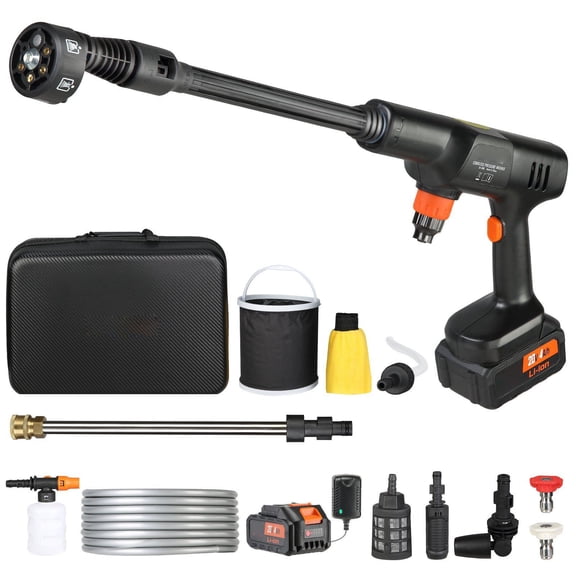 Cordless Pressure Washer 652 PSI 1.0 GPM Portable Power Cleaner