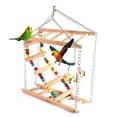 thumbnail image 4 of POCREATION Hanging Ladder, Wood Material Fadeless Safe For Home, 4 of 8