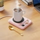 thumbnail image 3 of Toystoory Calentador de taza de leche y café eléctrico de Metal ABS, reemplazo de Color sólido portátil Digital, posavasos para botella de 3 engranajes Suministros térmicos Rosa Toystoory HA083857-02, 3 of 6