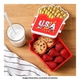 thumbnail image 4 of Contenedor Disney Mickey para Lunch con Cuchara y Tenedor con Temática de Estados Unidos, 4 of 4