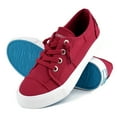 thumbnail image 5 of Women's Slip On Sneakers Low Tops Canvas Shoes for Women Casual Tennis Shoes Play Sneakers Fashion Shoes, 5 of 5