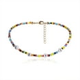 thumbnail image 3 of Hearth & Gear Rice Bead Necklace Set Trade Personality Jewelry Fashion Double Layer Letters Tennis Necklace Large Necklace Women Necklace Set Laye Necklaces for Women Fashion Necklace for Women Pearl, 3 of 5