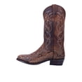 thumbnail image 3 of Dan Post Boots Mens Manning Snakeskin Embroidered Pull On Round Toe Cowboy, 3 of 5