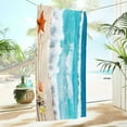 thumbnail image 5 of Beach Towels Oversized 59x27 Inch Striped Large Quick Dry Sand Free Microfiber Travel Towel Absorbent Lightweight for Men Women Swimming Pool Camping by PALIFEUR, 5 of 7