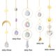 thumbnail image 4 of Colgando Luna Sol Corazón Bola Receptor de luz Cristal Campanilla de viento al aire libre (63) Ndcxsfigh Nuevos Originales, 4 of 8