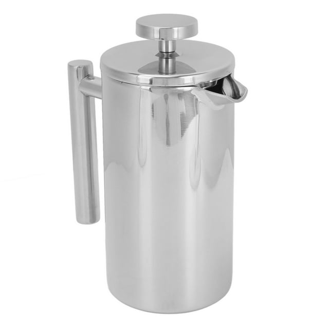 Cafetière à Piston, Cafetière à Piston en Acier Inoxydable, Cafetière à Piston Méticuleusement Conçue