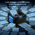 thumbnail image 3 of Automatic Card Dealer Machine, 360° Rotating Playing Card Dealer Machine 2 Decks Card Fast Accurate & Stable Smooth Dealing, Playing Card Table for Texas Holdem, Blackjack, 3 of 7