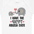 thumbnail image 4 of Inktastic Grandchild Best Abuela Ever Boys or Girls Baby Bodysuit, 4 of 5