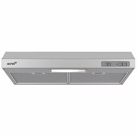 Campana de cocina 76 cm (30 pulgadas) Acros AH7510D en acero inoxidable titanio de pared y bajo alacena