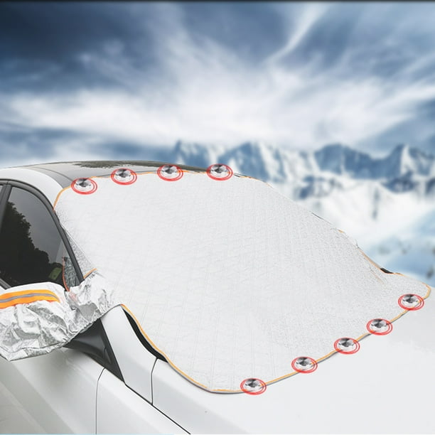 Cubierta magnética para parabrisas de coche, cubierta para nieve para coche, cubierta magnética para parabrisas de coche, cubierta para nieve para coche, protector de nieve