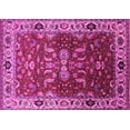 thumbnail image 1 of Ahgly Company Indoor Rectangle Oriental Pink Industrial Area Rugs, 5' x 8', 1 of 4