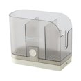 thumbnail image 1 of POINTERTECK Chopstick Holder Draining Chopstick Organizer Rack Plastic Kitchen Spoon Fork Storage Box  White, 1 of 9