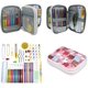 thumbnail image 4 of Agujas de tejer de ganchillo, kit de tejer de ganchillo de 85 piezas / Kit de agujas de tejer, gancho de ganchillo ergonómico y juego completo de accesorios de tejer - Kit de ganchillo ideal para prin JFHHH pequeña, 4 of 5