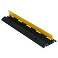 thumbnail image 6 of Topbuy 2 Channel Rubber Floor Cable Protectors Wire Cover Ramp with Flip-Open Top, 6 of 6