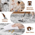 thumbnail image 6 of Uermei 3x5 Washable Entryway Rug: Non-Slip Soft Abstract Indoor Area Rug for Living Room Kitchen Bedroom, Stain-Resistant Door Mat Throw Carpet for Laundry Foyer Home Decor - Gray, 6 of 10