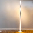 thumbnail image 2 of Lámpara de pie llevada diseño en lámpara de la de noche del dormitorio de aluminio Luz blanca Sunnimix lámpara de pie twist, 2 of 8